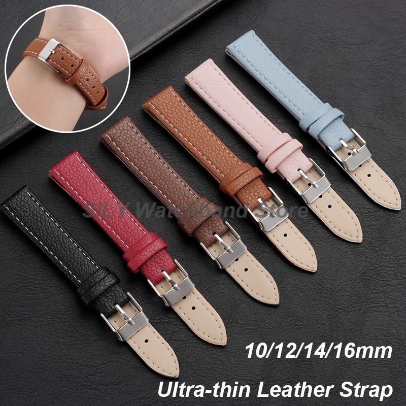 Dress Watch Ultra Thin - 10mm 12mm 14mm 16mm Ultra-thin Leather