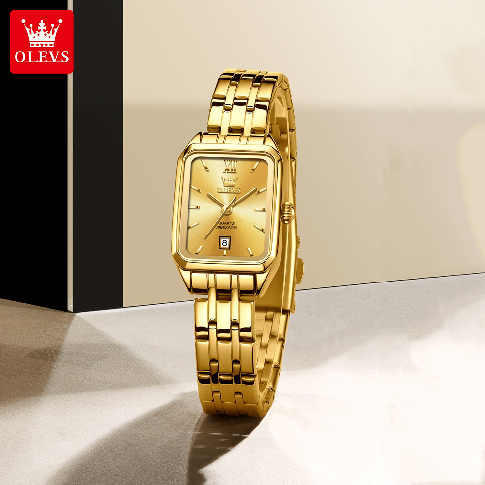Dress Watch Ultra Thin - OLEVS Casual Stainless Steel Female Wristwatcch