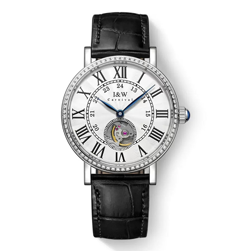 Dress Watch Ultra Thin - CARNIVAL Mechanical Dress Watches Brand Luxury