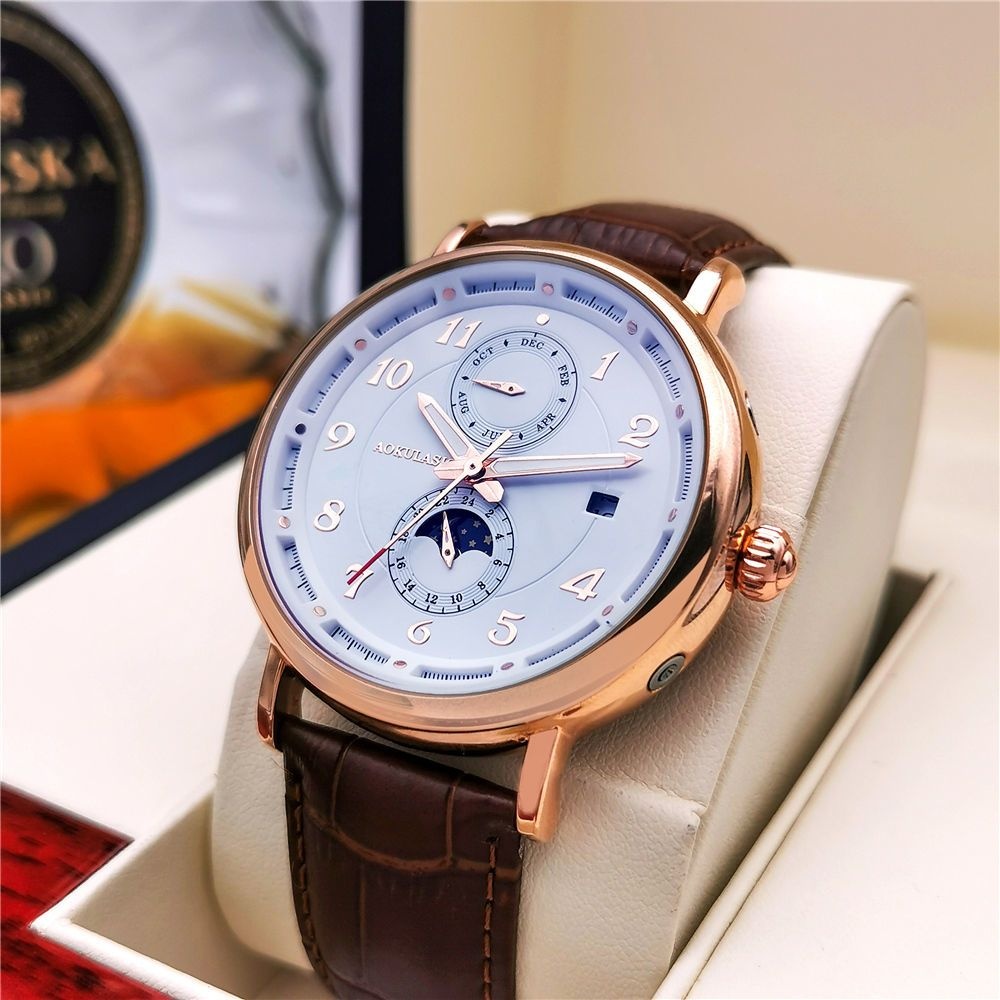 Luxury Watch Name Brands - Light Luxury Men's Mechanical Watch, Fully