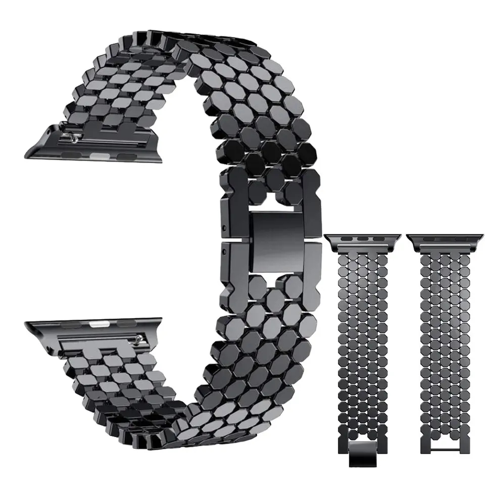 Stainless Steel Strap For Appl - Luxury Watch Ap ulasan dan harga