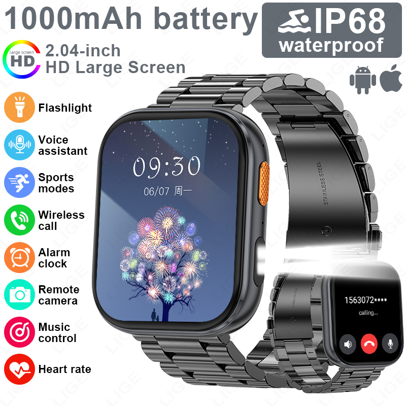 LIGE New Military Outdoor 1000 - Luxury Watch On Wrist ulasan dan harga