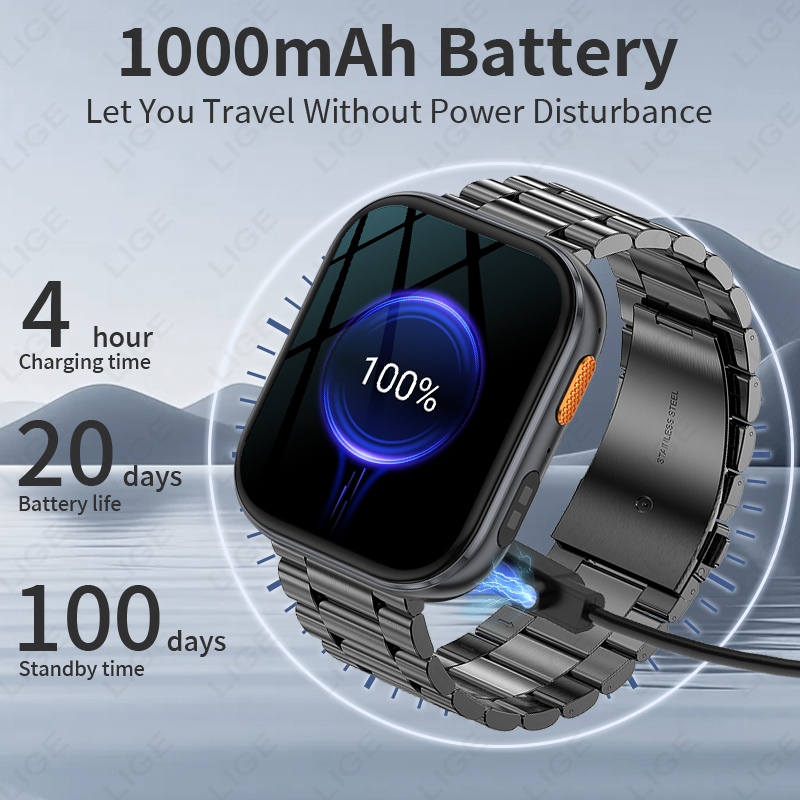 LIGE New Military Outdoor 1000 - Luxury Watch On Wrist ulasan dan harga
