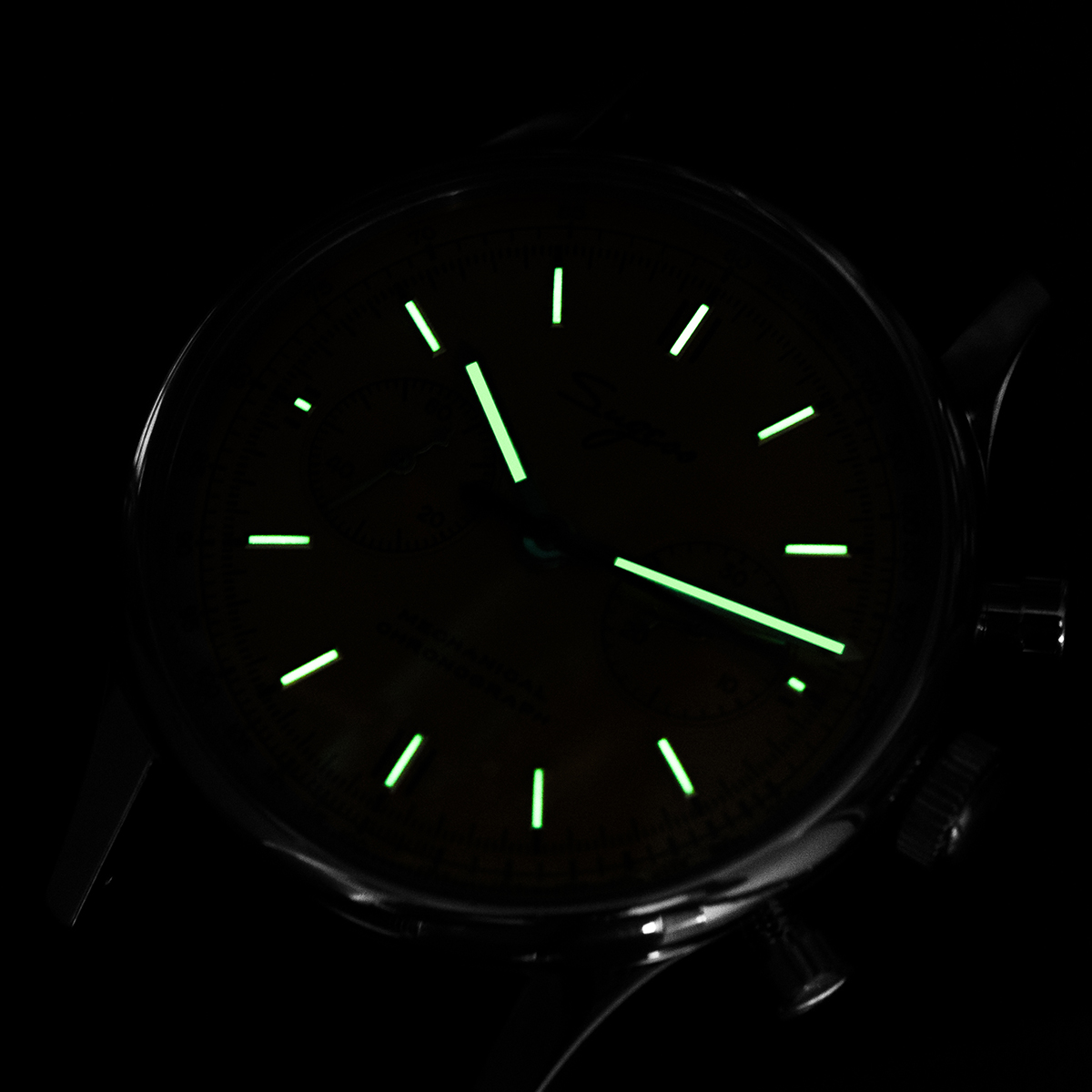 Sugess 1963 Pilot Mens Watch C - Chronograph Flyback Watch ulasan dan harga