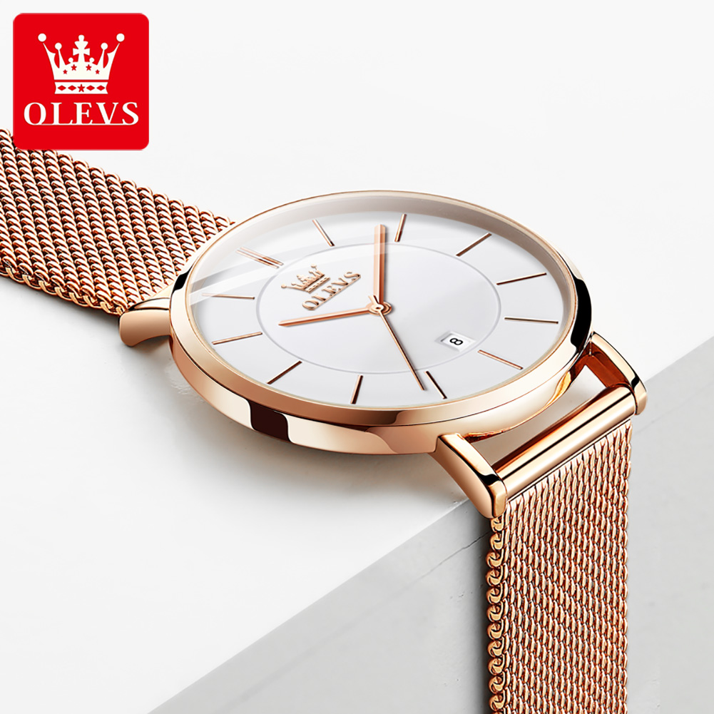OLEVS 5869 Hot Sale Women's Wa - Dress Watch Ultra Thin ulasan dan harga