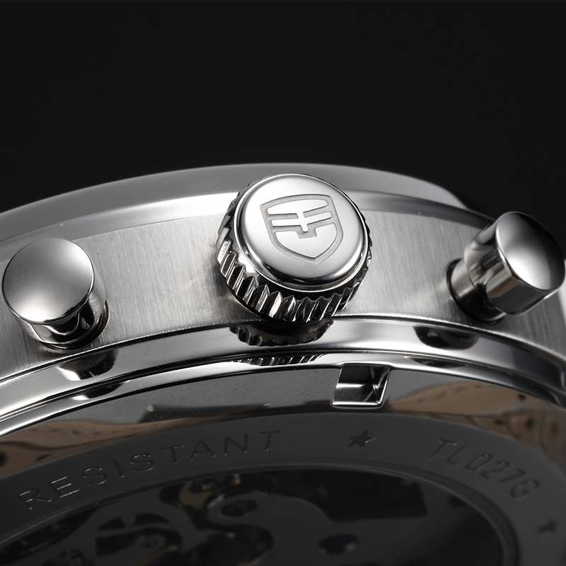 TOPHILL Chronograph Watch Raci - Chronograph Flyback Watch ulasan dan harga
