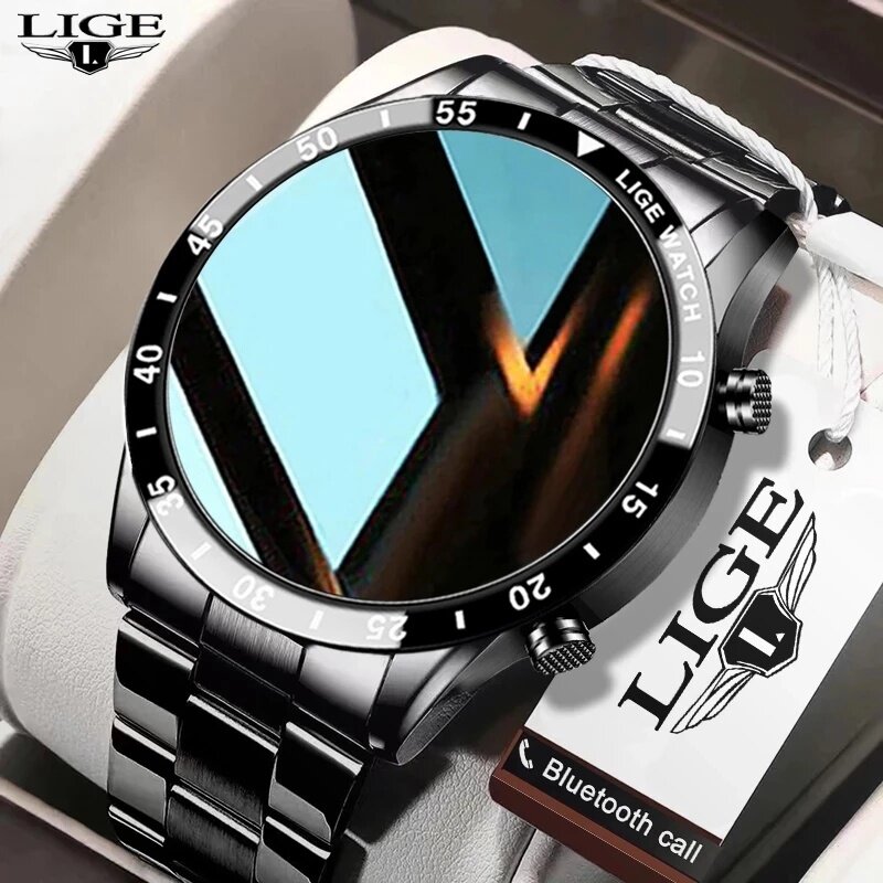 LIGE New Bluetooth Call Smart  - Luxury Watch On Wrist ulasan dan harga