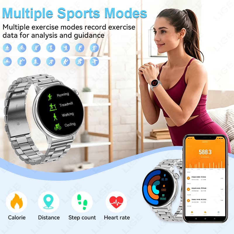 2026 Fashion Elegant Smart Wat - Luxury Watch On Wrist ulasan dan harga