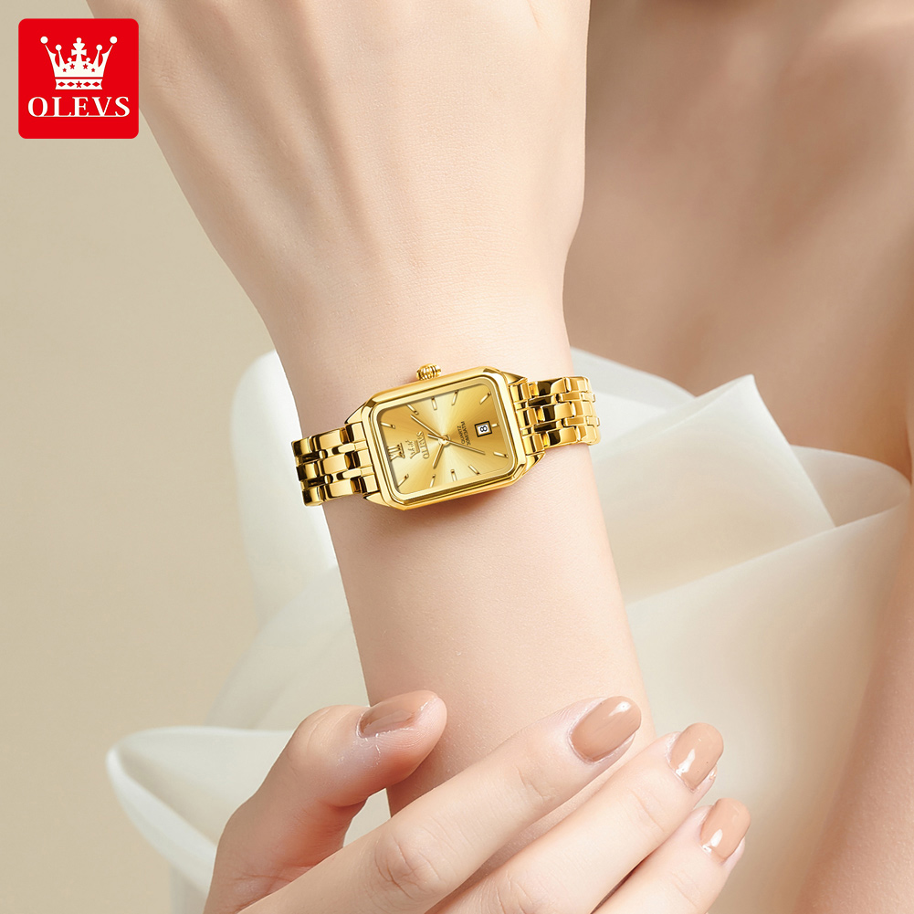 OLEVS Casual Stainless Steel F - Dress Watch Ultra Thin ulasan dan harga