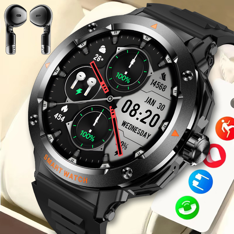 2025 Smart Watch TWS Wireless  - Luxury Watch On Wrist ulasan dan harga