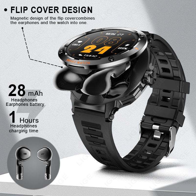 2025 Smart Watch TWS Wireless  - Luxury Watch On Wrist ulasan dan harga