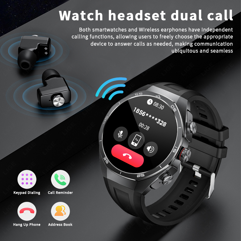 2026 NEW For Android TWS Music - Luxury Watch On Wrist ulasan dan harga