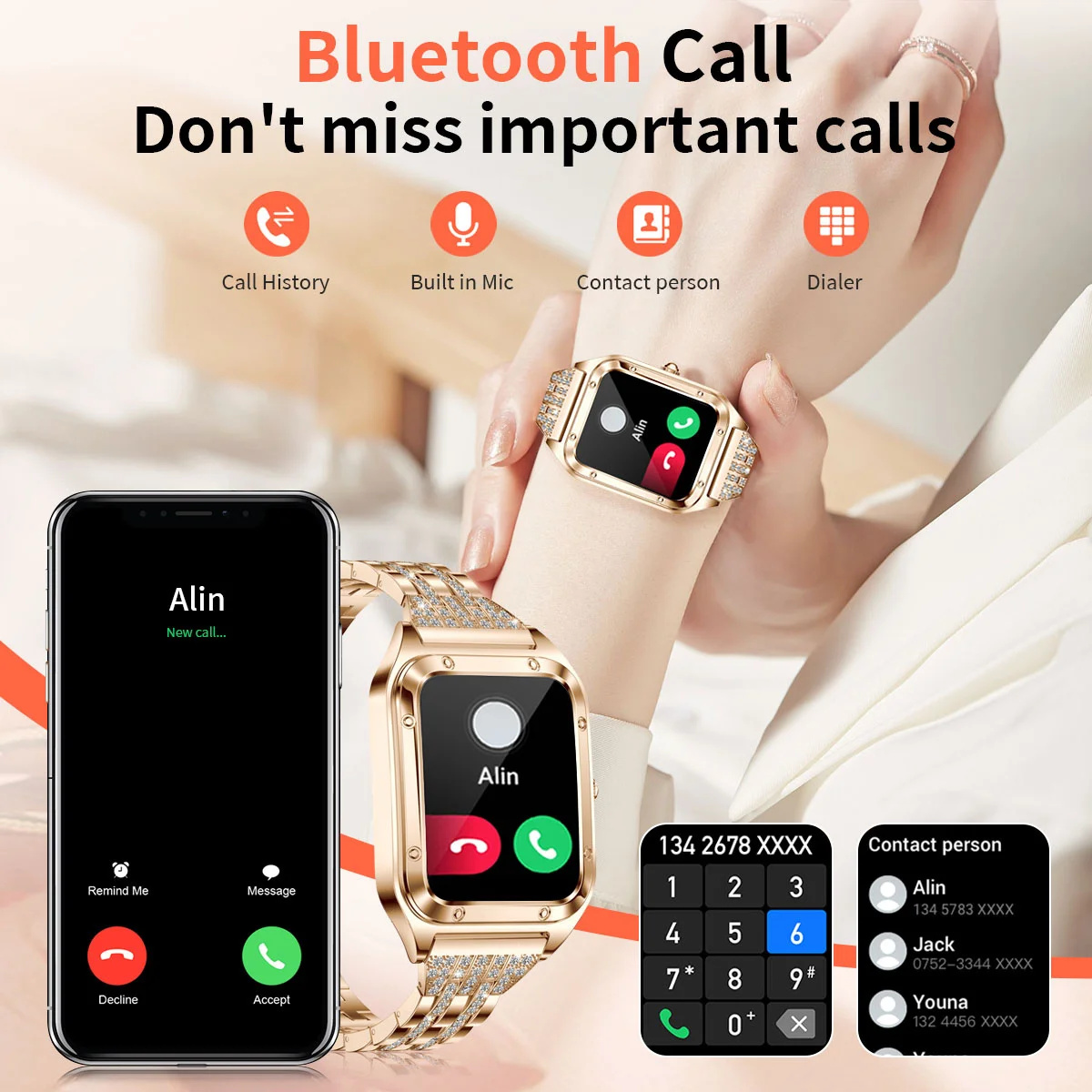 1.57Inch Top Luxury Smart Watc - Luxury Watch On Wrist ulasan dan harga
