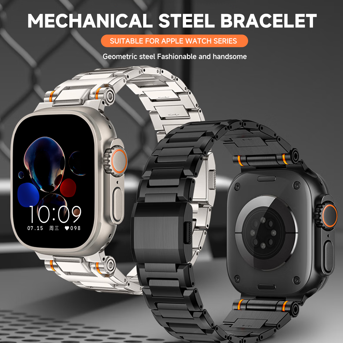 Stainless Steel Strap for Appl - Luxury Watch Ap ulasan dan harga