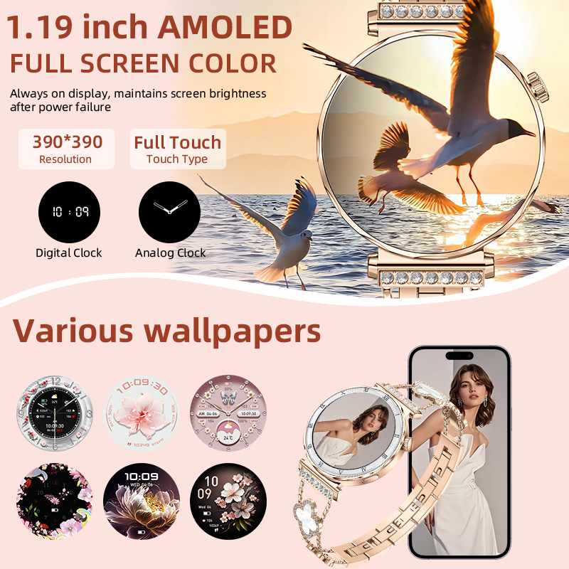 LIGE Luxury Smart Watch Women  - Luxury Watch On Wrist ulasan dan harga