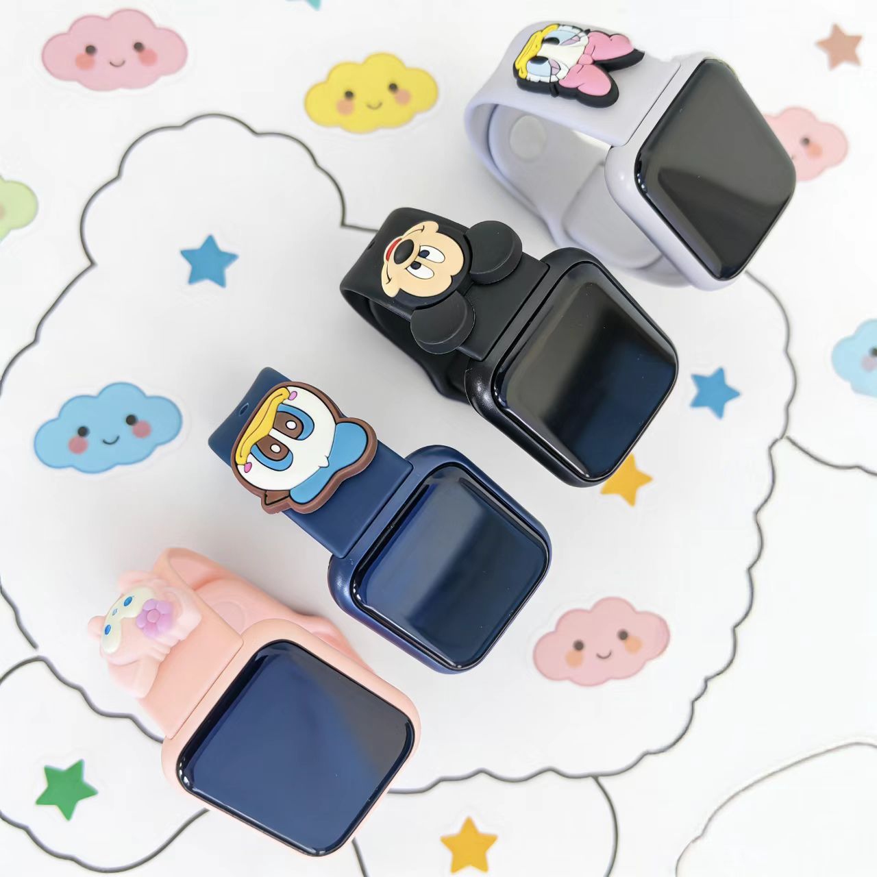 Disney Mickey cartoon children - Open Heart Watch ulasan dan harga