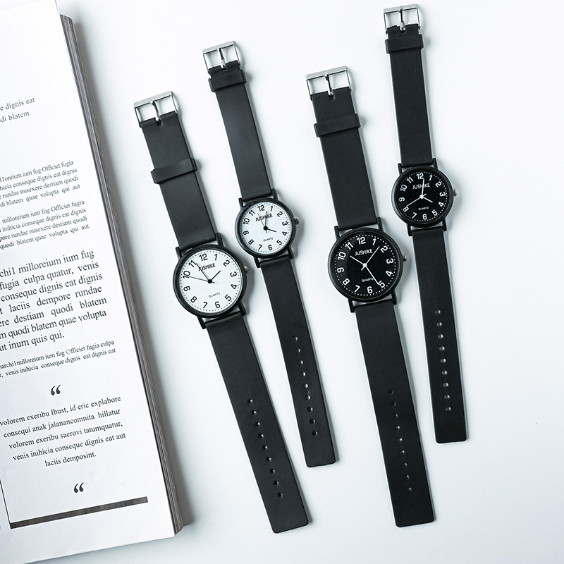 Simple Black Watch Quartz Watc - Luxury Watch For Girls ulasan dan harga