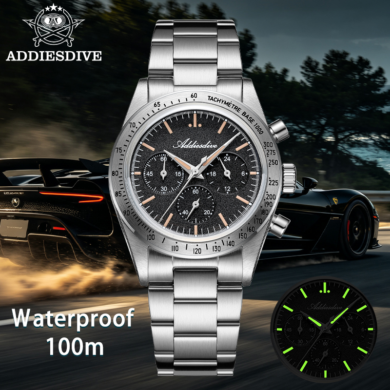 ADDIESDIVE NEW Chronograph Wat - Luxury Watch Levels ulasan dan harga